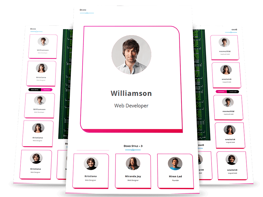 Transform a Divi Person Module Into Creative Hover Design Style 3