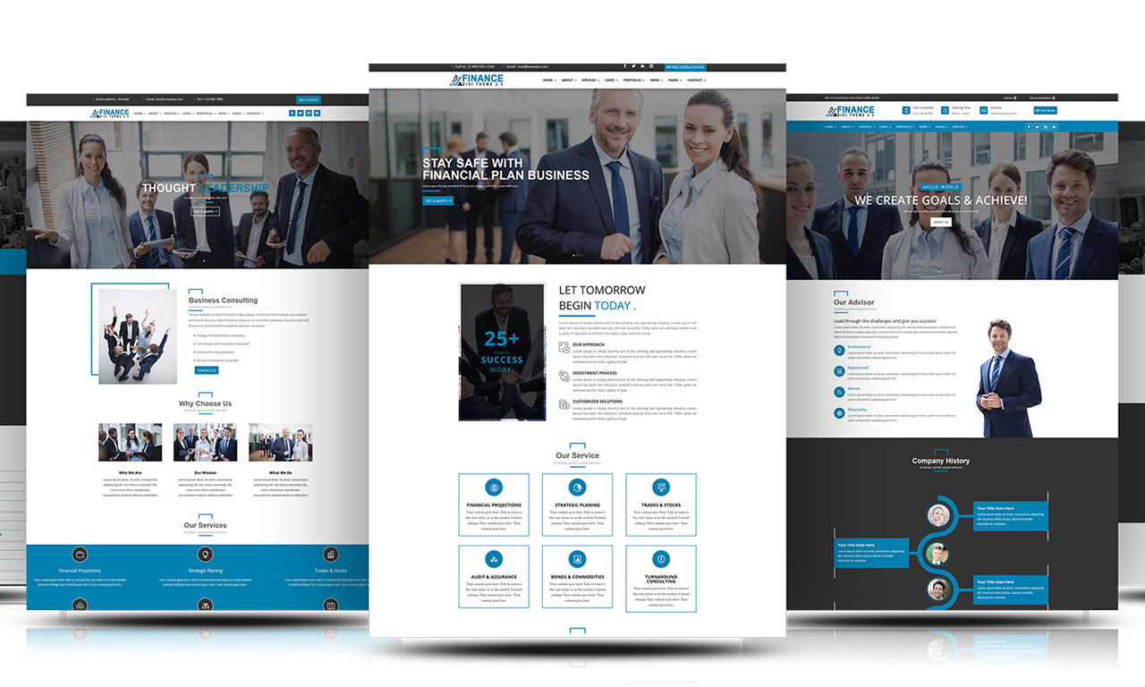 Divi Finance & Consulting Theme