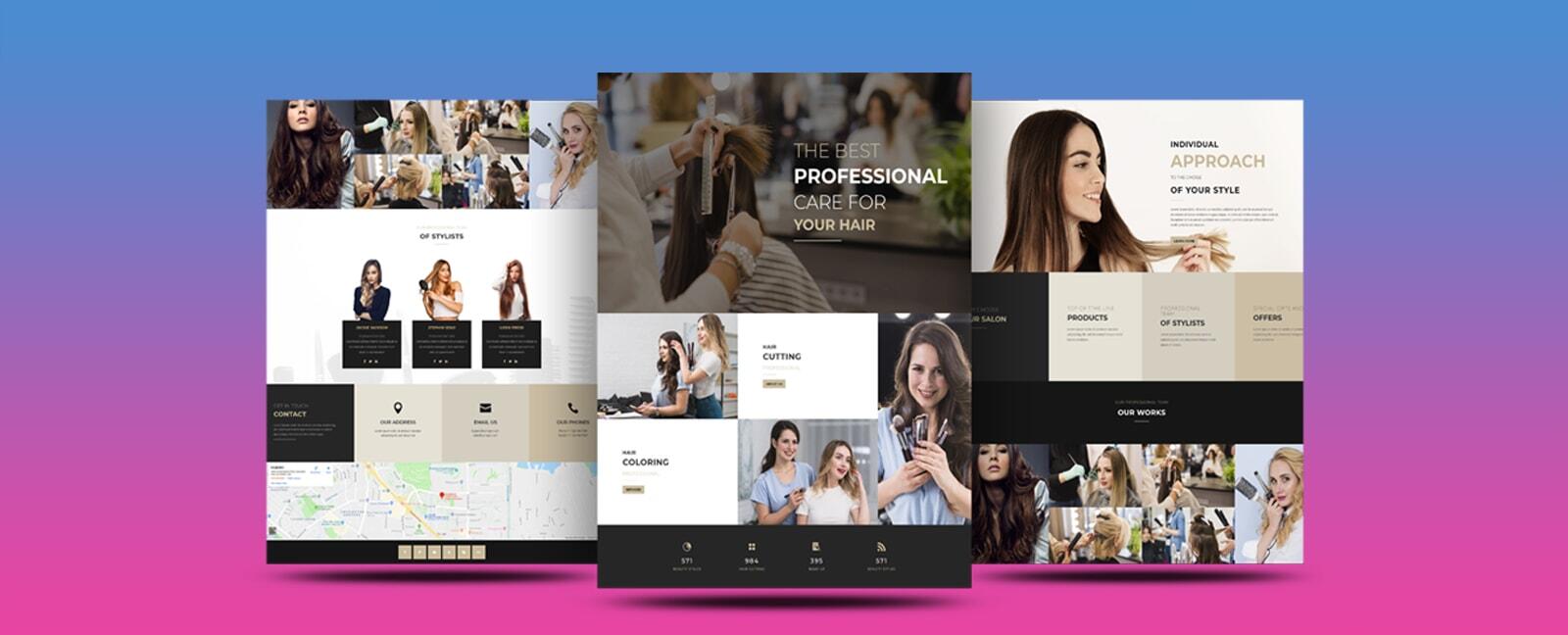 Divi Free Salon Layout Divi Childthemes Com