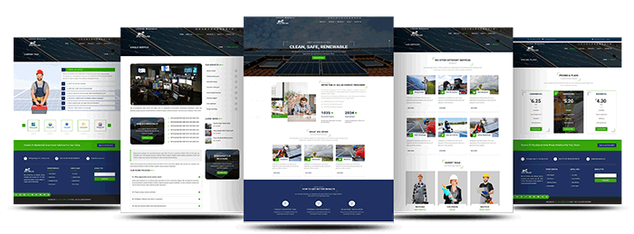 Divi Solar Services Theme