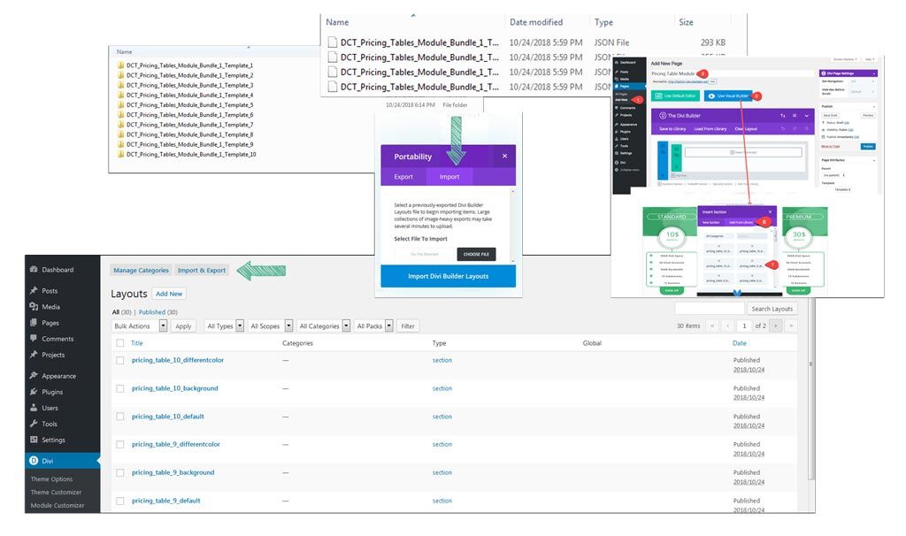 Divi Pricing Tables Pack | Divi-Childthemes.com