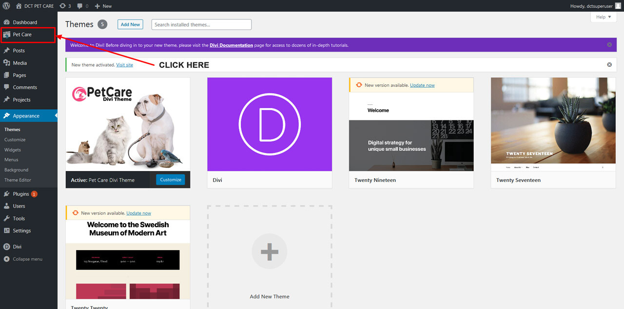 how-to-install-demo-content-on-our-divi-child-theme-step-1