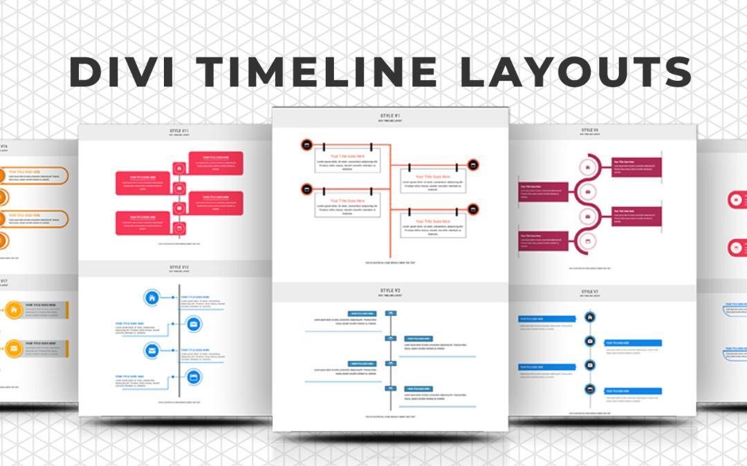 Divi Timeline Layout bundle