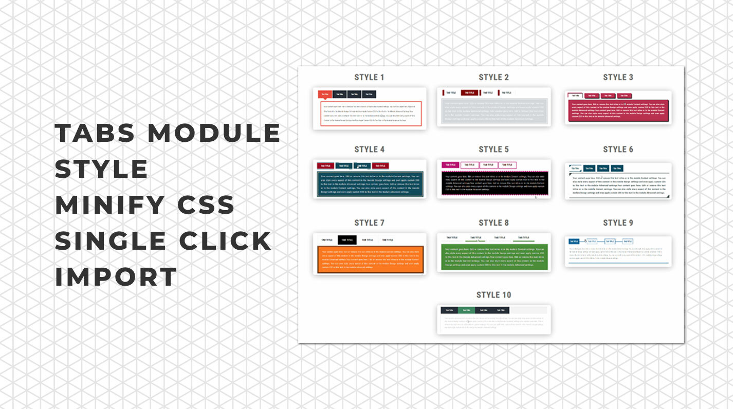 Divi Tabs Layouts