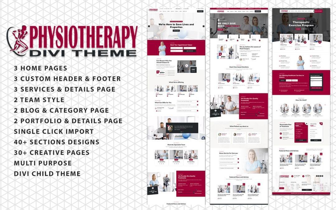 Divi Physiotherapy Theme Documentation
