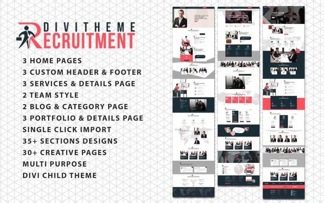 Divi Recruitment Theme Documentation